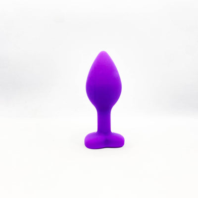 heart shaped anal purple