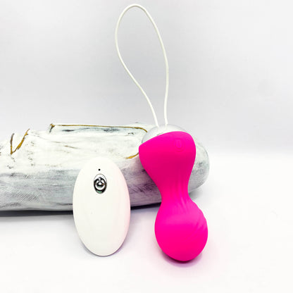 kegel ball with remote pink