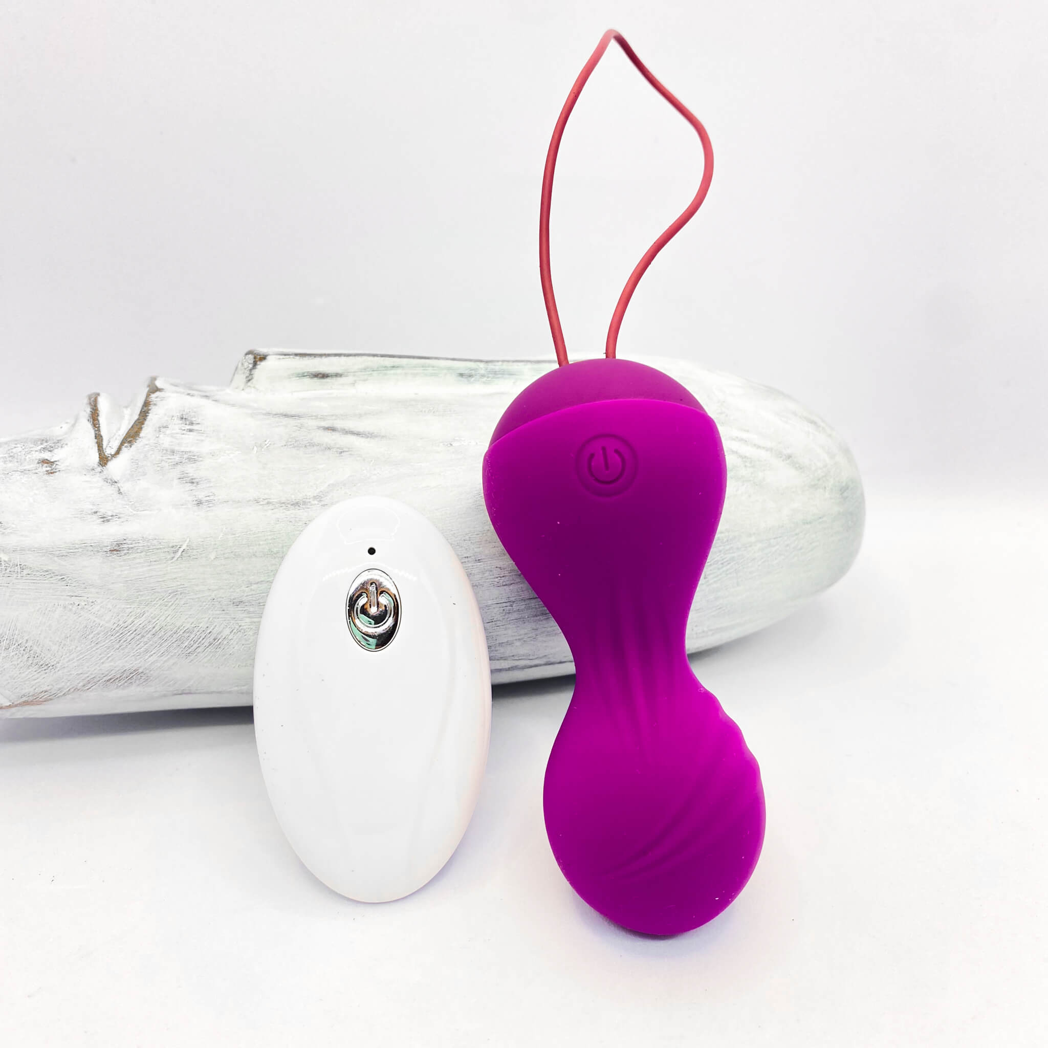 kegel ball with remote purple