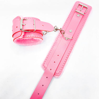 leather ankle cuffs