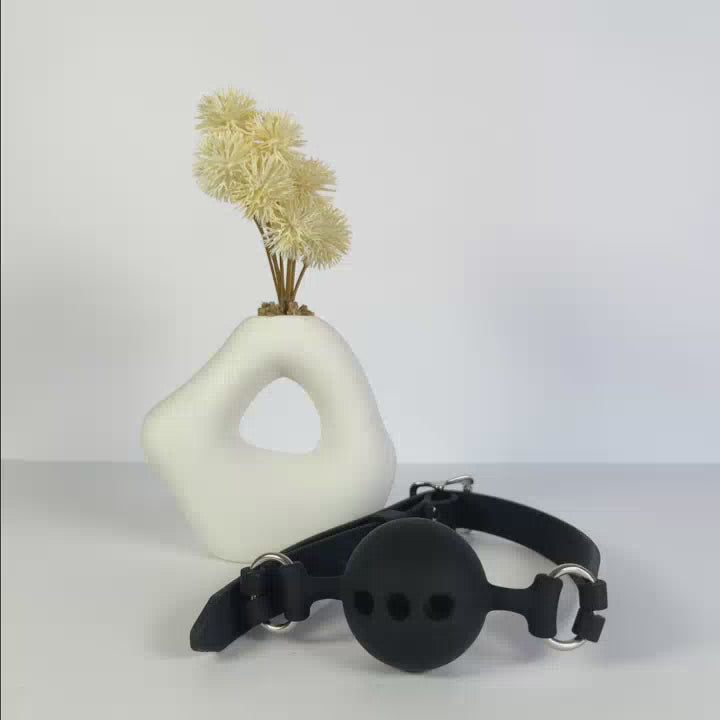 Adjustable Silicone Breathable Mouth Gag