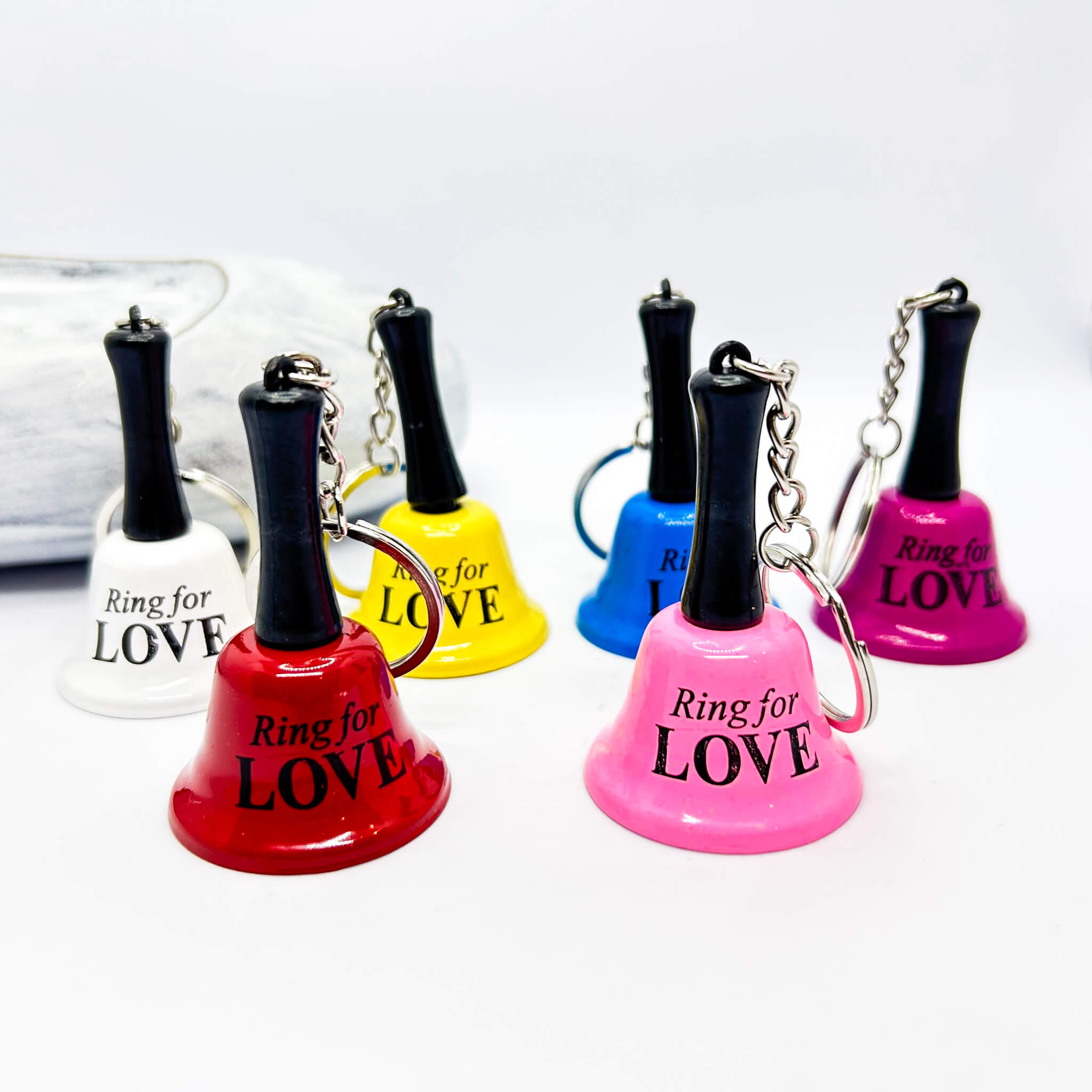 Ring for Love Keychain Bell