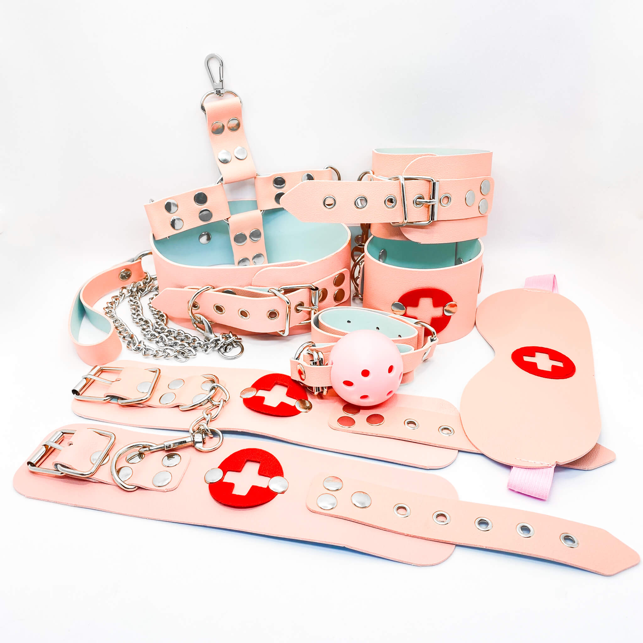 Kinky Nurse BDSM Set - 6 pieces