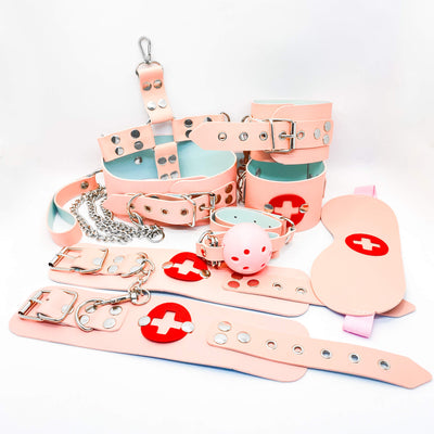 Kinky Nurse BDSM Set - 6 pieces - 4Play Essentials