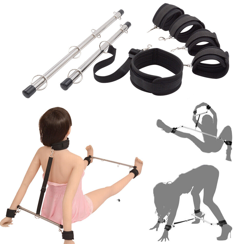7 Piece Neck, Wrists and Ankles Spreader Bar Set