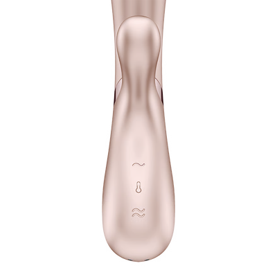 Satisfyer Hot Lover Rabbit Vibrator on a white background