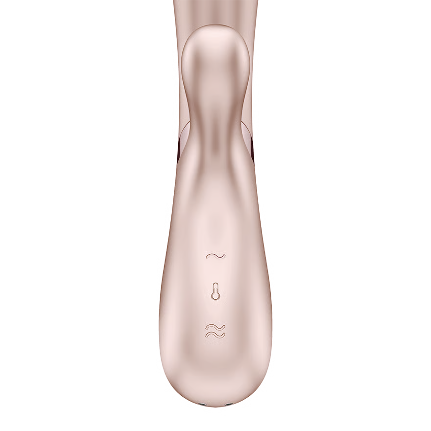 Satisfyer Hot Lover Rabbit Vibrator on a white background
