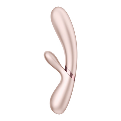 Satisfyer Hot Lover Rabbit Vibrator on a white background