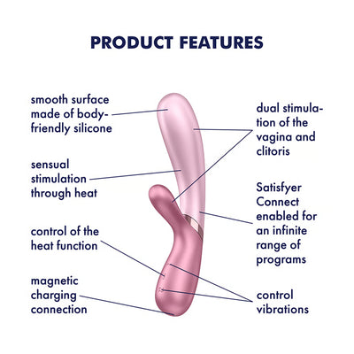 Satisfyer Hot Lover Rabbit Vibrator