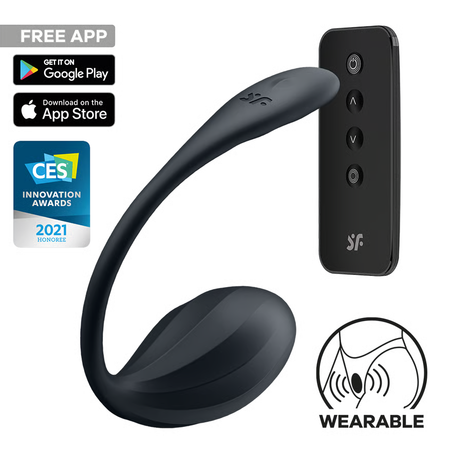 Satisfyer Ribbed Petal App Vibrator