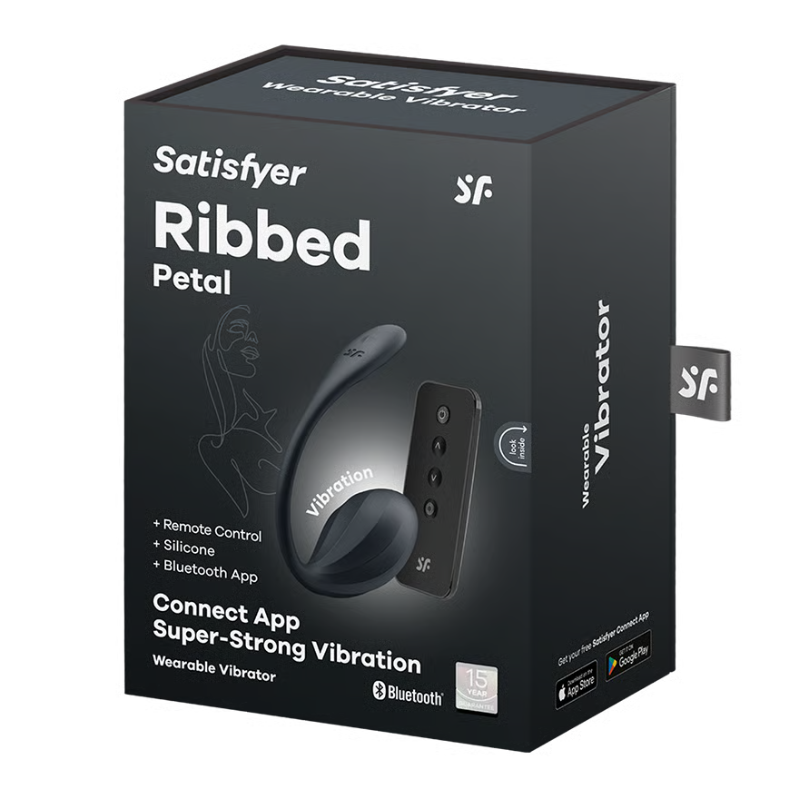 Satisfyer Ribbed Petal App Vibrator