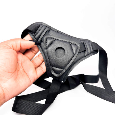 small black harness