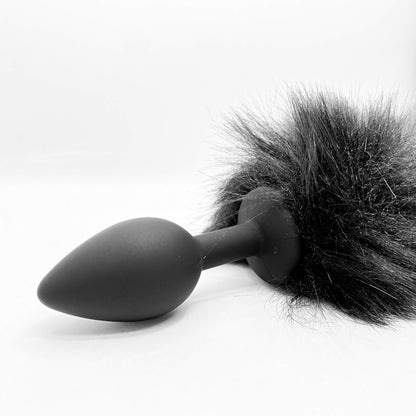 small fox tail butt plug