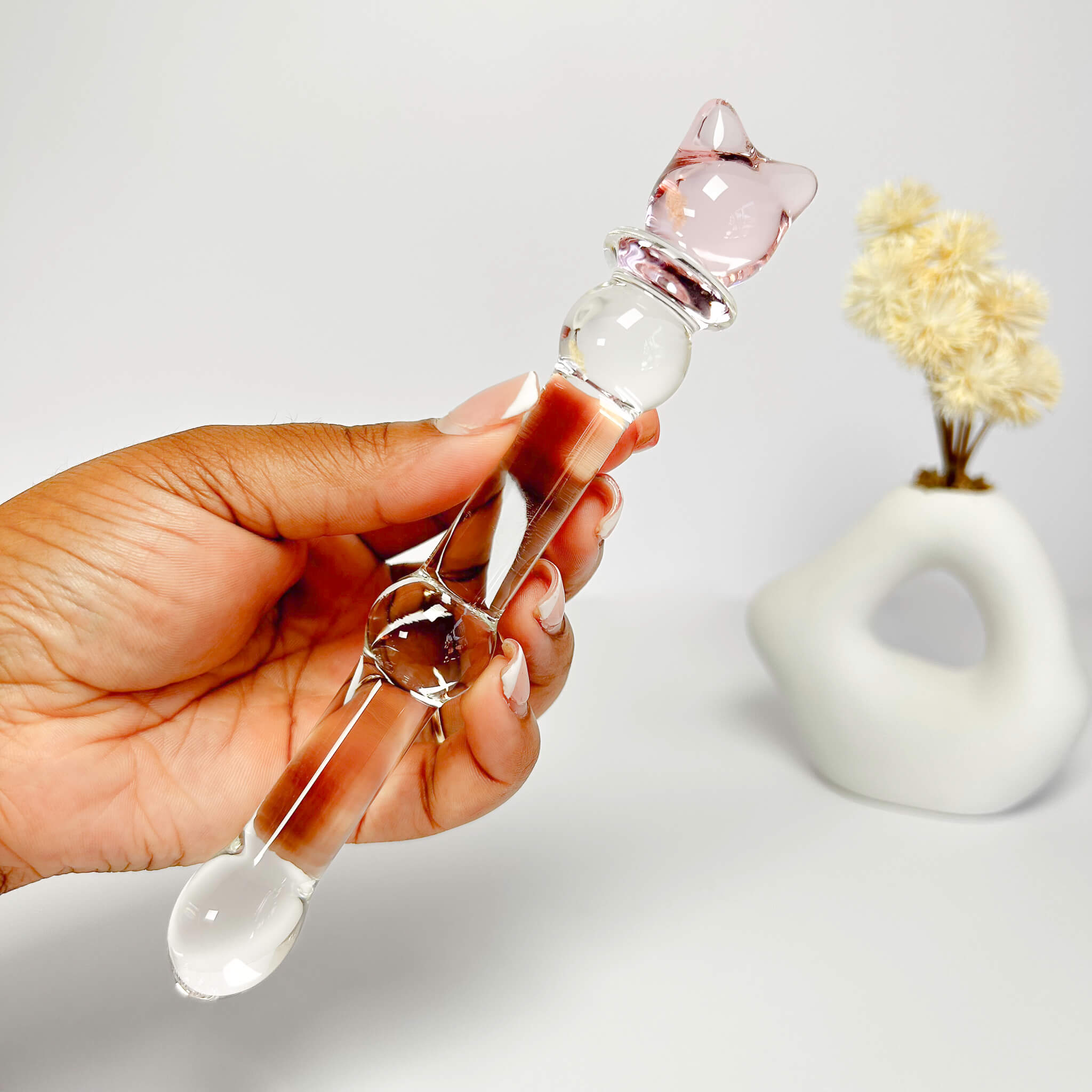 small glass dildo anal