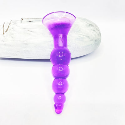 suction cup butt plug purple