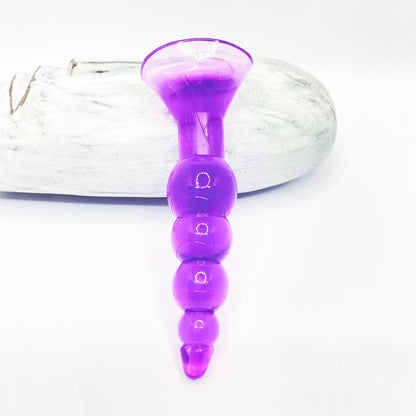 suction cup butt plug purple