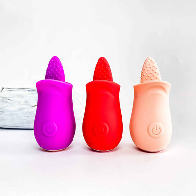 Pleasant Tongue Vibrating Cunnilingus Massager