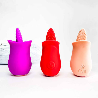 Pleasant Tongue Vibrating Cunnilingus Massager