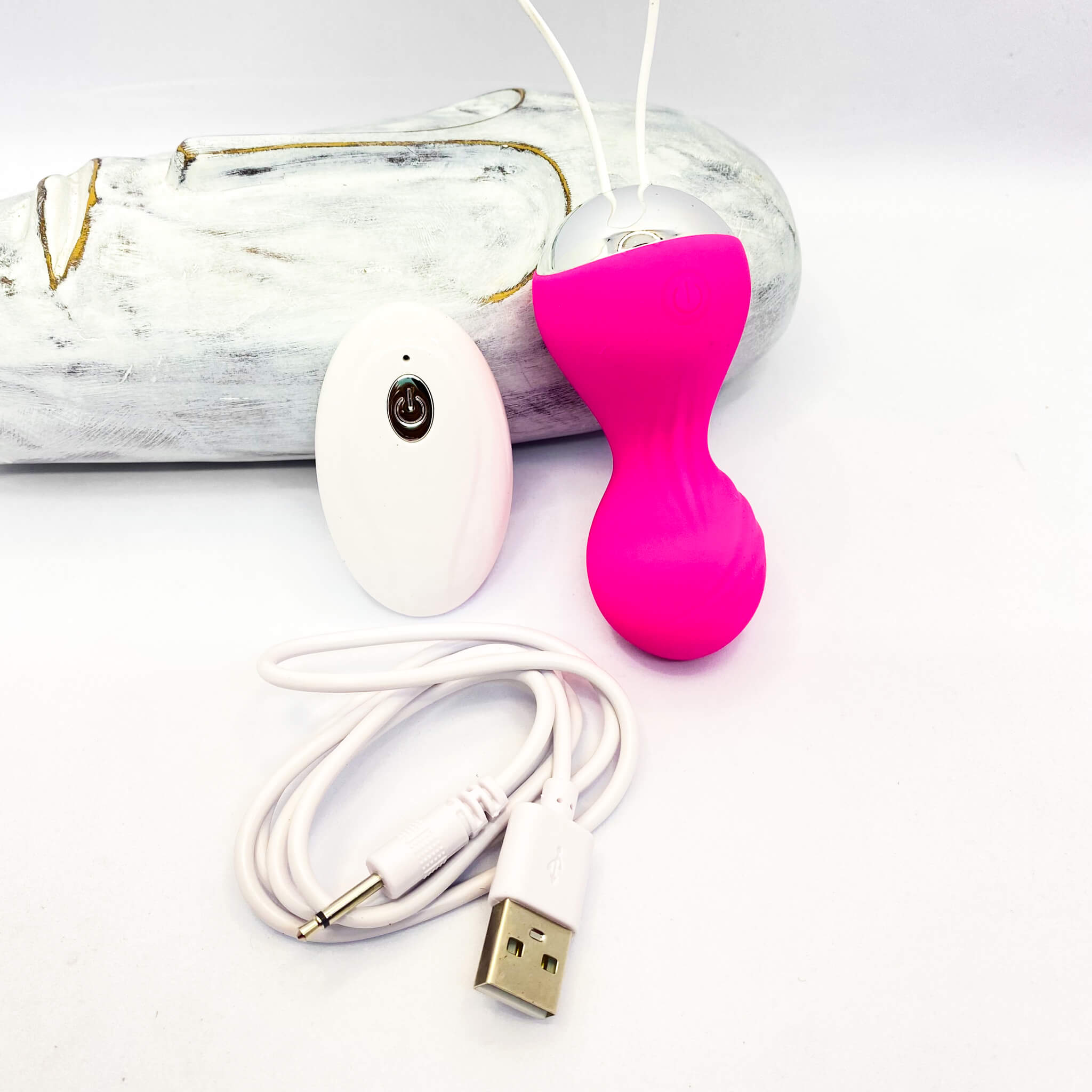 vibrating kegel ball pink