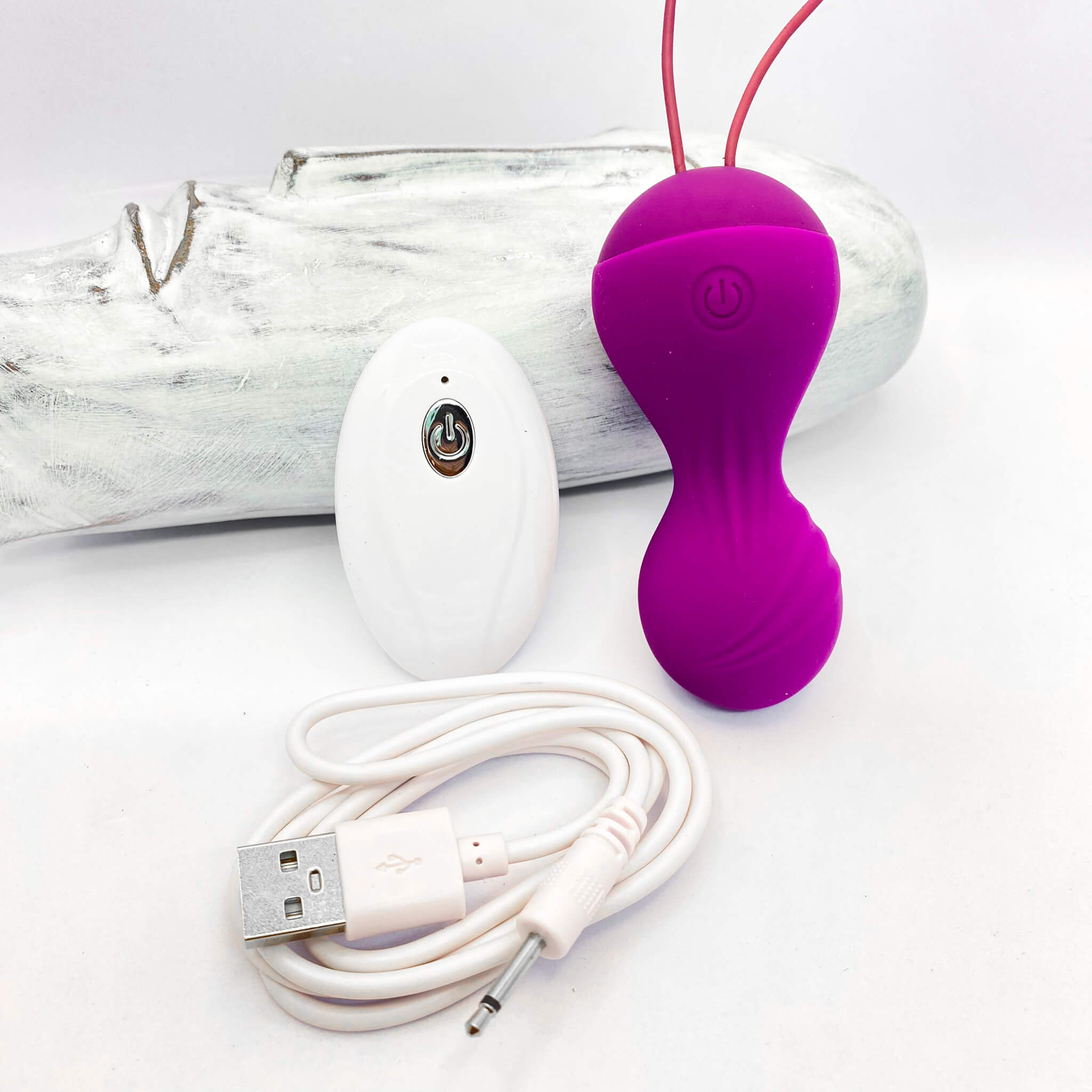vibrating kegel ball purple