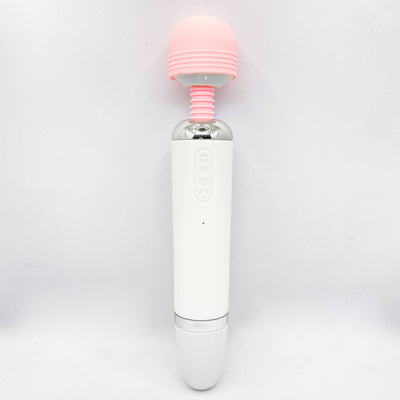 wand vibrator with tongue