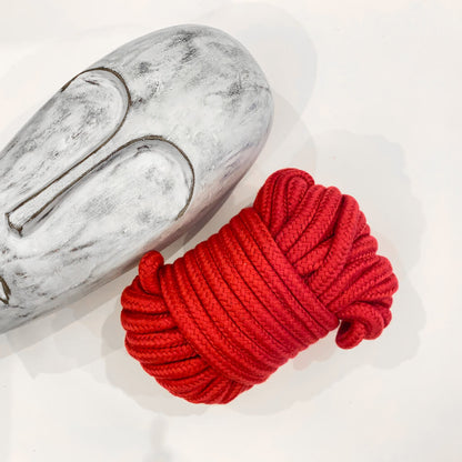 Red Soft Bondage Rope 10 Metres