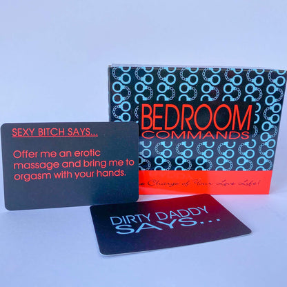 Bedroom Commands Sex Game Cards