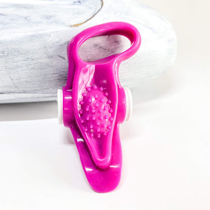 Clit Hanger Silicone Vibrating Cock Ring