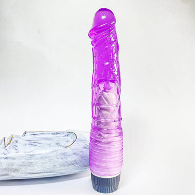 Colourful dildo vibrator