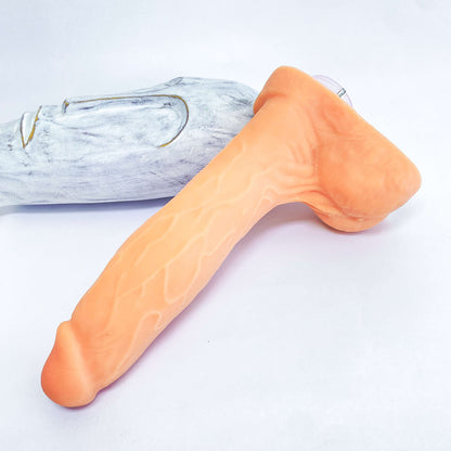 Dildo Vibrator with Balls