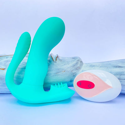 Erotic Triple Stimulation Wearable Vibrator