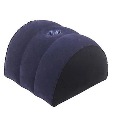 Inflatable Half-Moon Sex Pillow with Pump