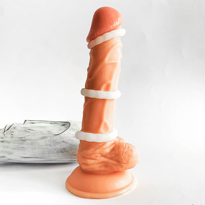How to use Glow in the dark Silicone Cock Ring Set south africa