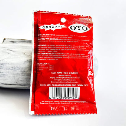 OTO Chao Jimengnan Super Powerful Tablets 3s ingredients