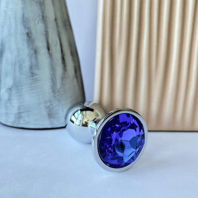 blue butt plug