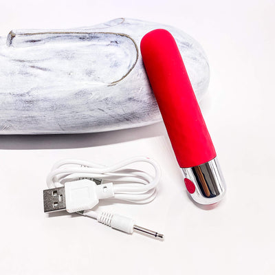 cherry red vibrating bullet