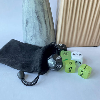 4Play Essentials Wilder Weekend Couples Sex Toy Kit dice set