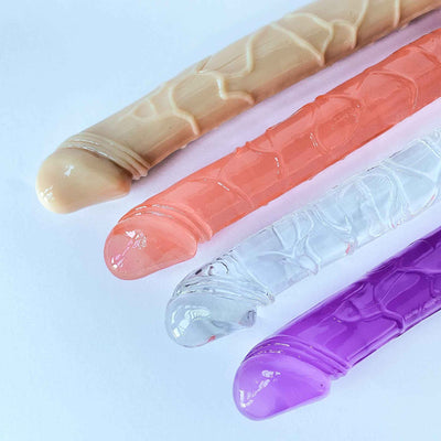 Soft and Flexible Double Ended Dildo - 33cm/13 inches