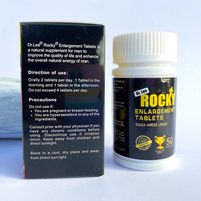 drlee rocky enlargement tablets 50s warnings