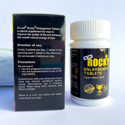 drlee rocky enlargement tablets 50s warnings