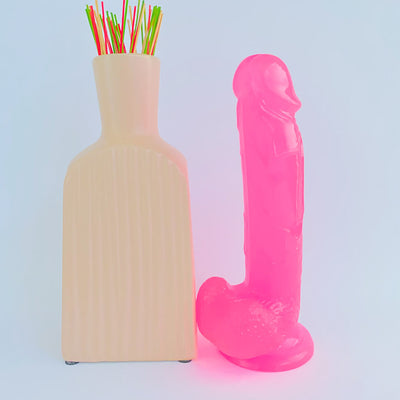 Extra Large Realistic Suction Cup Dildo (22cm/8.7 inches) - 4Play Essentials