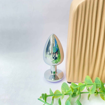 Forest Green Metal Anal Butt Plug 3 Piece Set