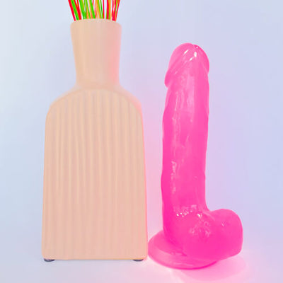 Large Realistic Suction Cup Dildo (20cm/7.9 inches) - 4Play Essentials