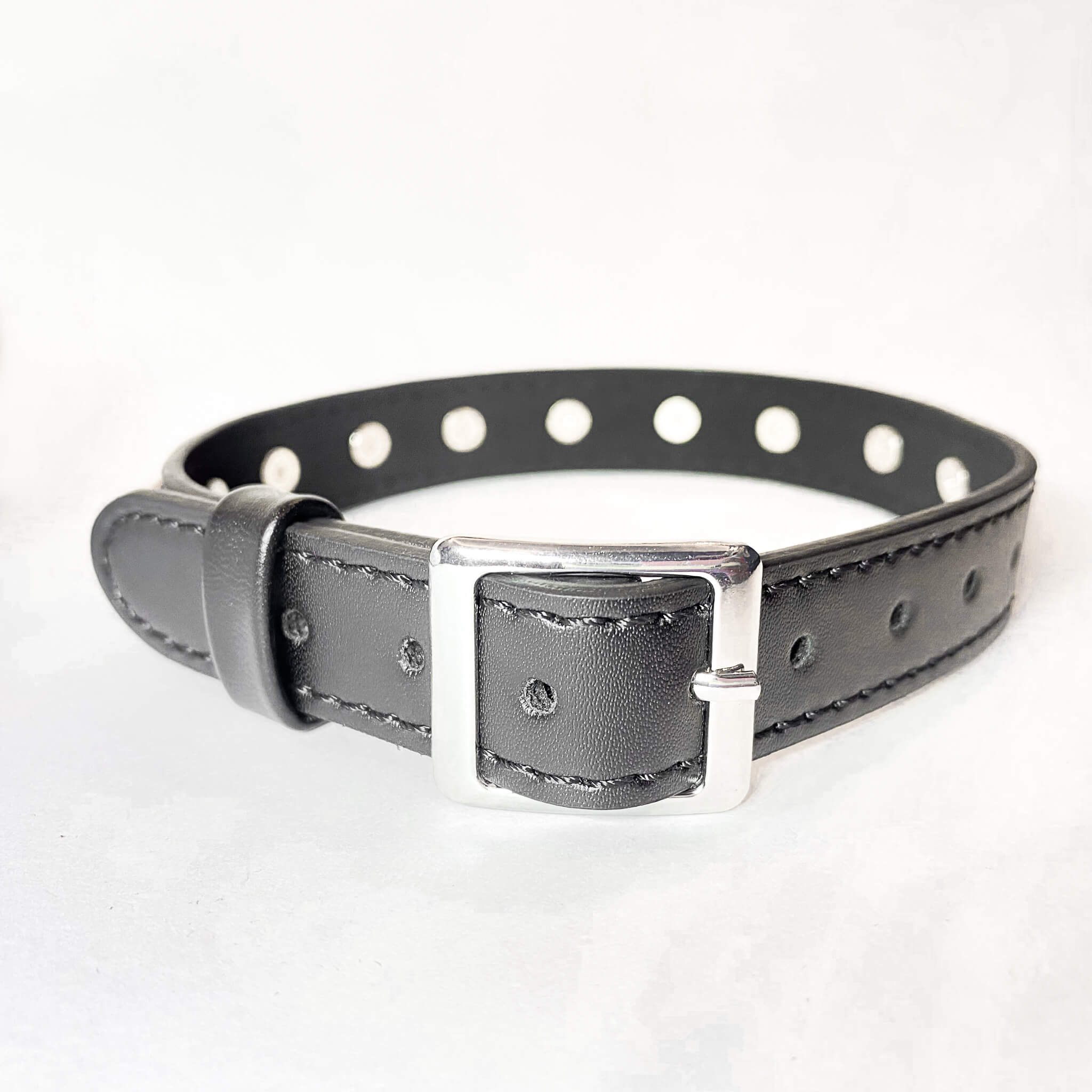 leather bondage collar