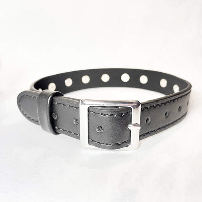 leather bondage collar
