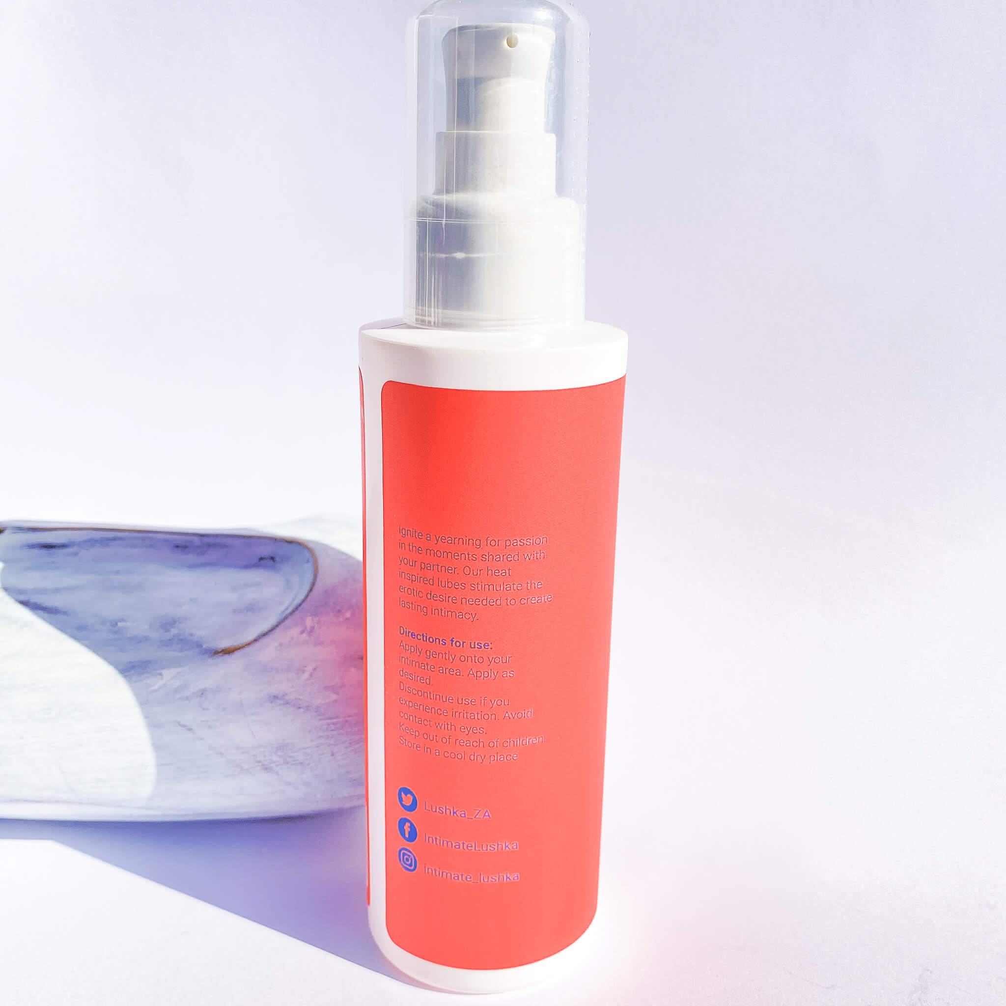 lushka heat warming lube dosage and use instructions