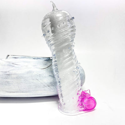male vibrating penis sleeve