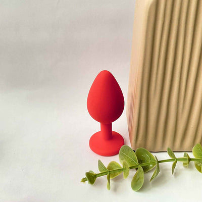 Red Silicone Butt Plugs