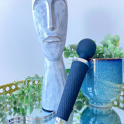 mini magic wand vibrator black