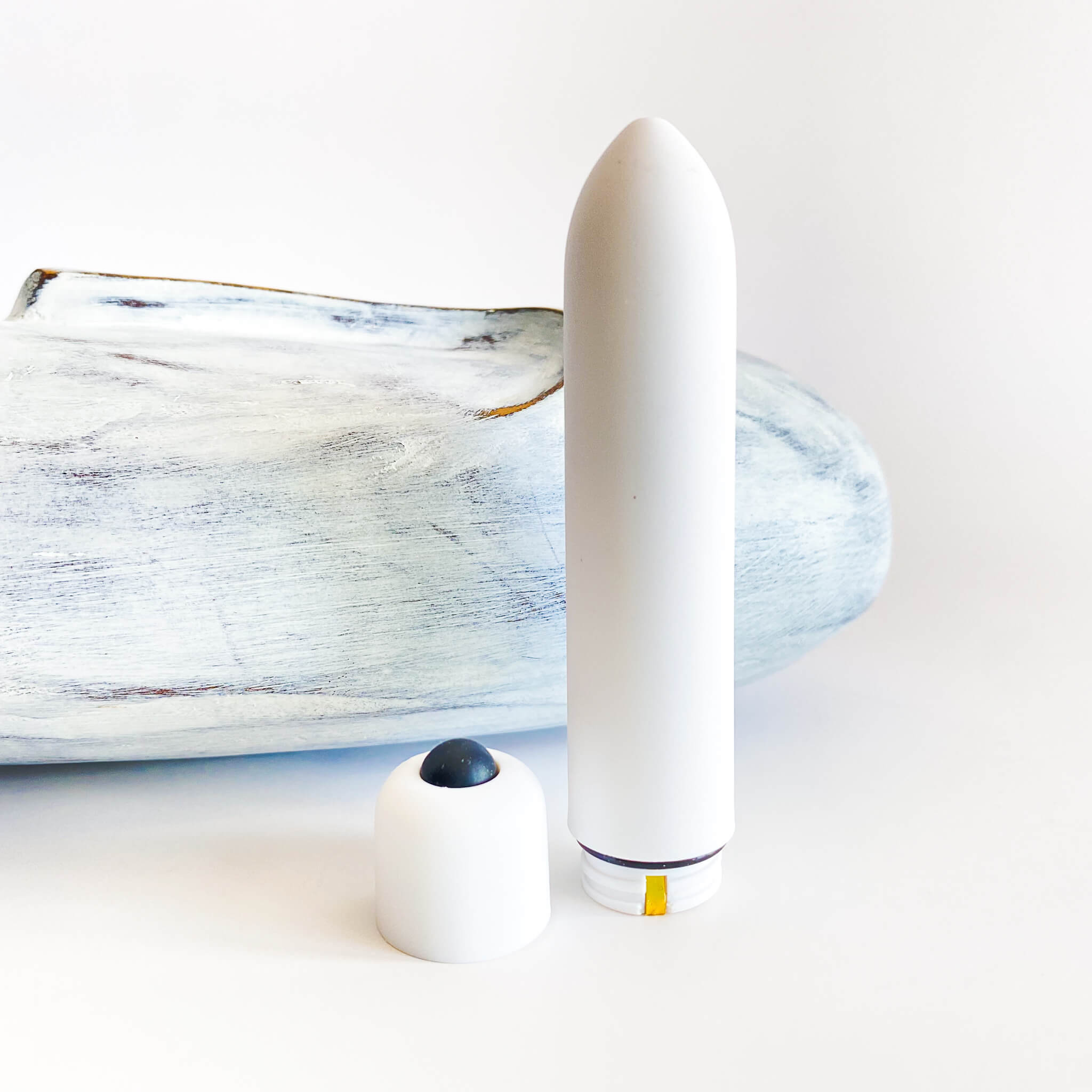 mini vibrating bullet white